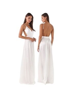 One by Contrarian Babs Bibb Maxi Dress